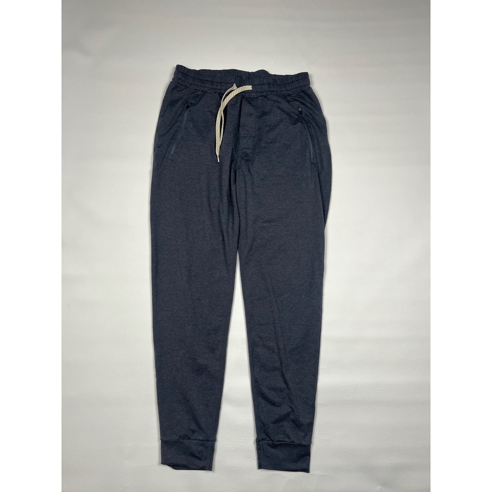 Vuori Ponto Performance Joggers Mens Medium Blue Activewear Sweatpants